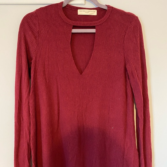 Urban Outfitters Tops - Urban Outfitters Maroon Long Sleeve